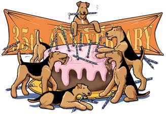 Airedale Terrier Club of Canada celebrates its 35th anniversary in 2005