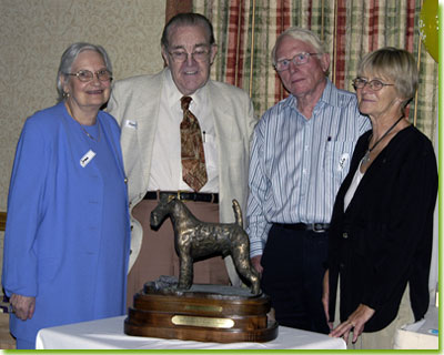 Introduction of the Henk Bennink-Deanridge Trophy, with Irma and Henk Bennink, and John and Ellie Voortman