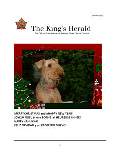 Click here to download the December, 2011 issue of The King's Herald.