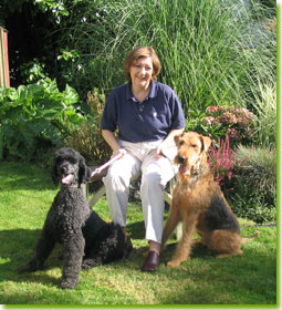 Pip Smith with Merry and Wiley